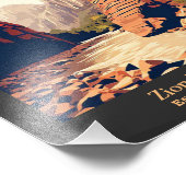 Zion National Park Utah The Narrows Fotodruck (Ecke)