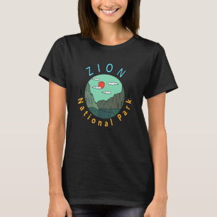 Zion National Park Utah Tourist Reisende Wanderer T-Shirt