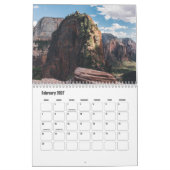Zion National Park-Utah USA Calendar Kalender (Feb 2027)