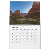 Zion National Park-Utah USA Calendar Kalender (Mär 2026)