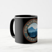Zion National Park Utah USA Naturerlebnis Tasse (Vorderseite Links)