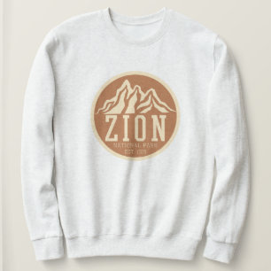 Zion National Park Utah USA Outdoor Retro Sweatshirt