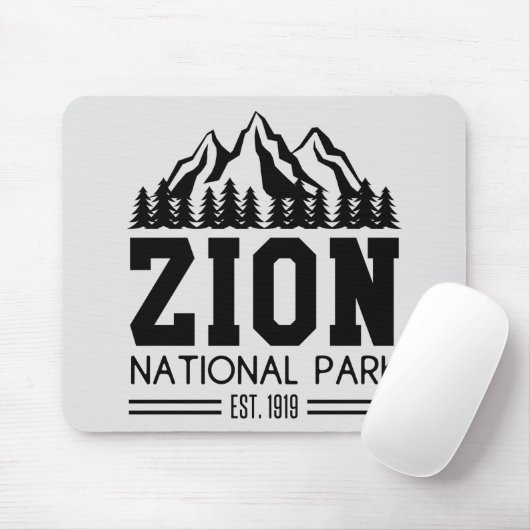 Zion National Park Utah USA Outdoor Wandern Mousepad (Mit Mouse)