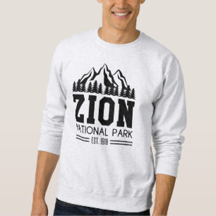 Zion National Park Utah USA Outdoor Wandern Sweatshirt