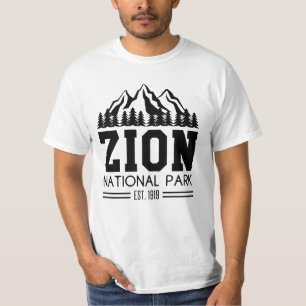 Zion National Park Utah USA Outdoor Wandern T-Shirt