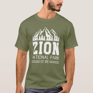 Zion National Park Utah USA Outdoor Wandern T-Shirt