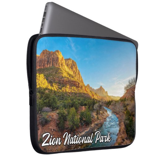 Zion National Park, Utah, Vereinigte Staaten Laptopschutzhülle (Vorne Rechts)