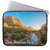 Zion National Park, Utah, Vereinigte Staaten Laptopschutzhülle (Vorderseite)