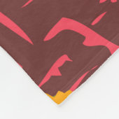 Zion National Park Utah Vintag Fleecedecke (Ecke)