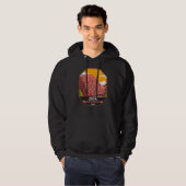 Zion National Park Utah Vintag Hoodie (Vorne ganz)