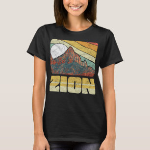Zion National Park Utah Vintager 80er Distressed G T-Shirt