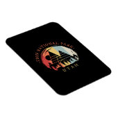 Zion National Park Vintag Magnet (Rechte Seite)