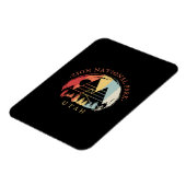 Zion National Park Vintag Magnet (Linke Seite)