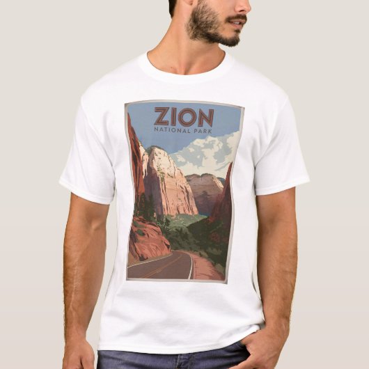 Zion National Park Vintag T-Shirt