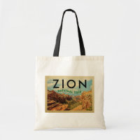 Zion National Park Vintage Travel