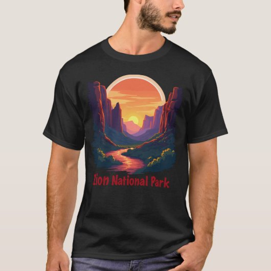 Zion National T-Shirt (Vorderseite)