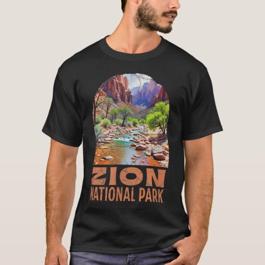 Zion National T-Shirt (Vorderseite)