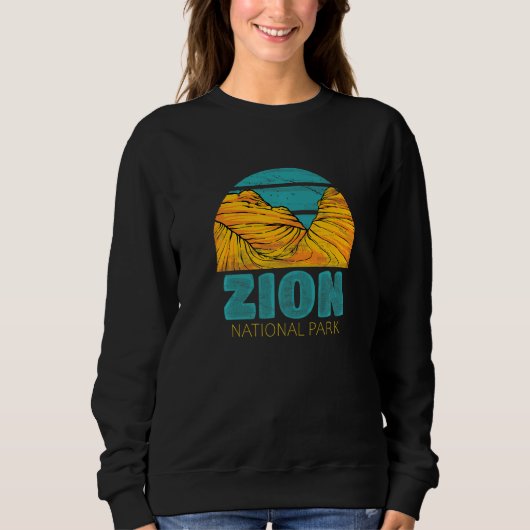 Zion-Nationalpark 2 Sweatshirt (Vorderseite)