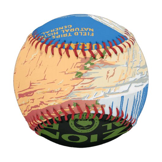 Zion-Nationalpark Baseball (Vorderseite)