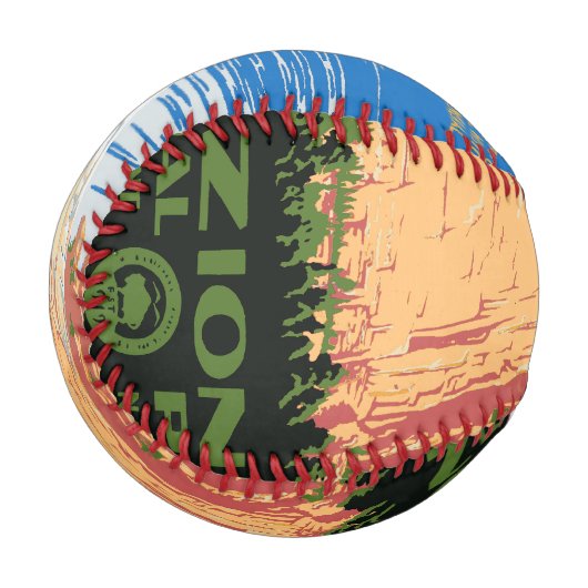 Zion-Nationalpark Baseball (Vorderseite Links)