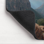Zion-Nationalpark-Berglandschaft Mousepad (Ecke)