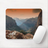 Zion-Nationalpark-Berglandschaft Mousepad (Mit Mouse)