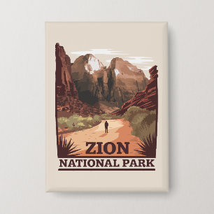 Zion-Nationalpark Button