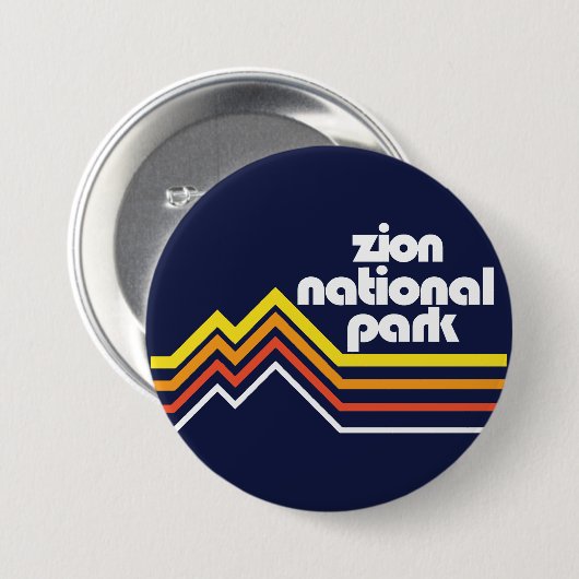 Zion-Nationalpark Button (Vorne & Hinten)