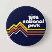 Zion-Nationalpark Button (Vorderseite)