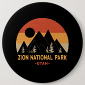Zion-Nationalpark Button (Vorderseite)