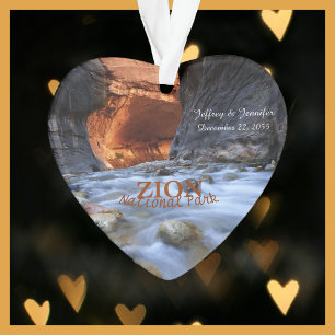 Zion Nationalpark, die Engen, kundenspezifische Ornament