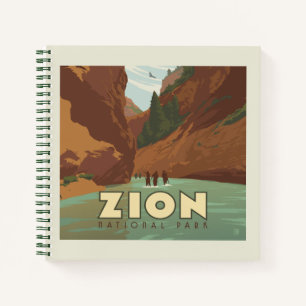 Zion-Nationalpark   Die Pfeile Notizblock
