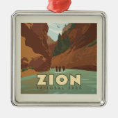 Zion-Nationalpark | Die Pfeile Ornament Aus Metall (Vorne)