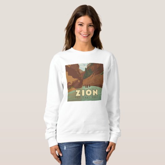 Zion-Nationalpark | Die Pfeile Sweatshirt (Vorne ganz)