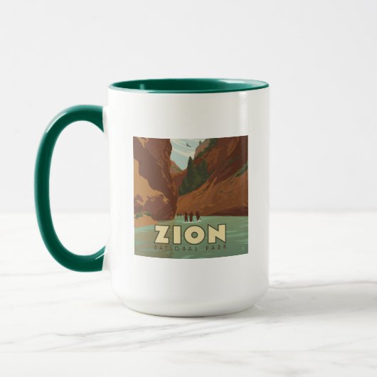 Zion-Nationalpark | Die Pfeile Tasse (Links)