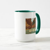 Zion-Nationalpark | Die Pfeile Tasse (VorderseiteRechts)
