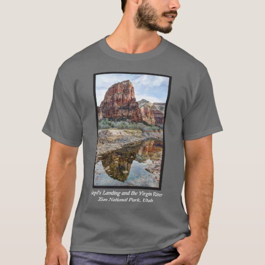 Zion Nationalpark-Engels-Landung T-Shirt (Vorderseite)