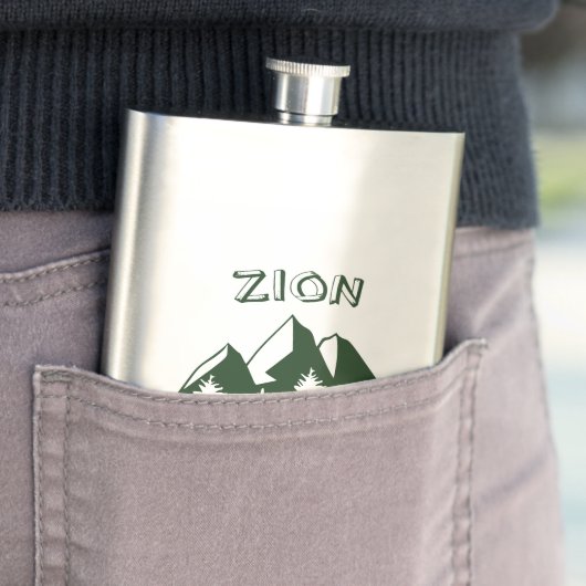 Zion-Nationalpark Flachmann (Beispiel)