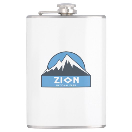 Zion-Nationalpark Flachmann (Vorderseite)