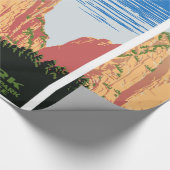 Zion Nationalpark Geschenkpapier (Ecke)