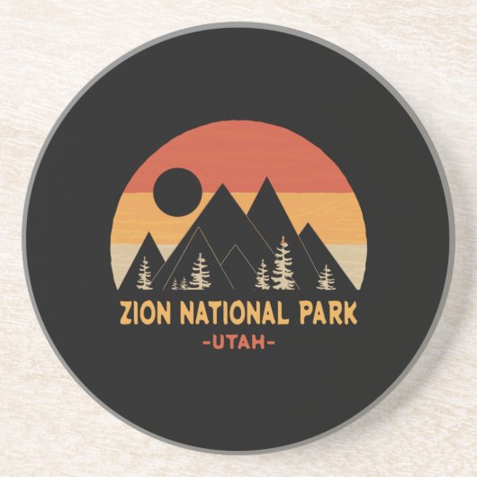 Zion-Nationalpark Getränkeuntersetzer (Vorne)