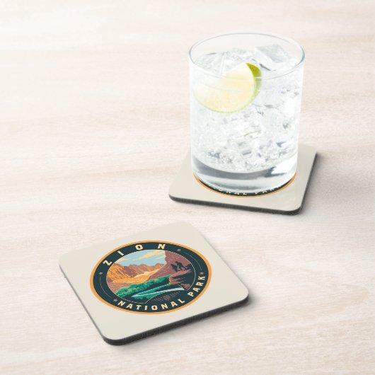 Zion-Nationalpark Getränkeuntersetzer (Rechte Seite)