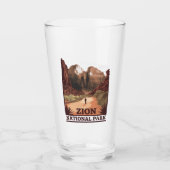 Zion-Nationalpark Glas (Vorderseite)