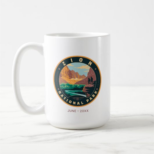Zion-Nationalpark Kaffeetasse (Links)