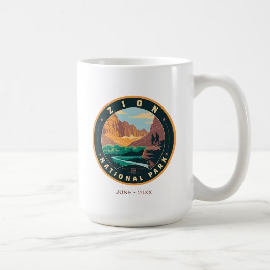 Zion-Nationalpark Kaffeetasse (Rechts)