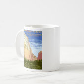 Zion Nationalpark Kaffeetasse (Vorderseite Links)