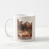 Zion-Nationalpark Kaffeetasse (Links)