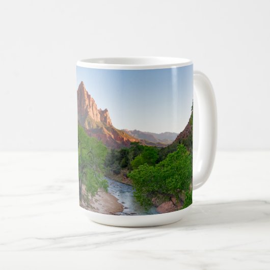 Zion-Nationalpark Kaffeetasse (VorderseiteRechts)