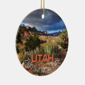 Zion Nationalpark Keramik Ornament (Rechts)