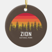 Zion-Nationalpark Keramik Ornament (Vorne)
